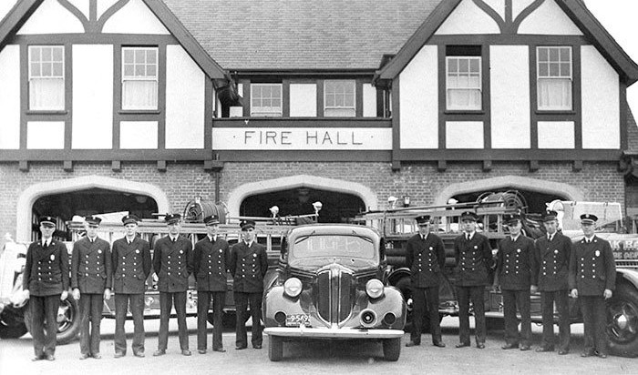 Oak Bay Firefighters Honour Guard